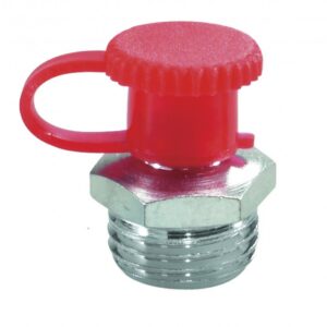 Capuchon avec collier rouge
