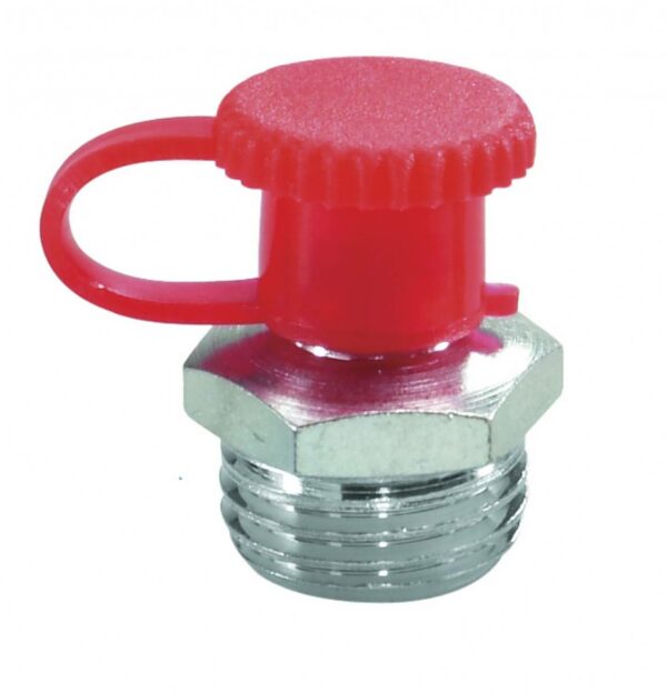 Capuchon avec collier rouge