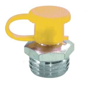 capuchon avec collier jaune