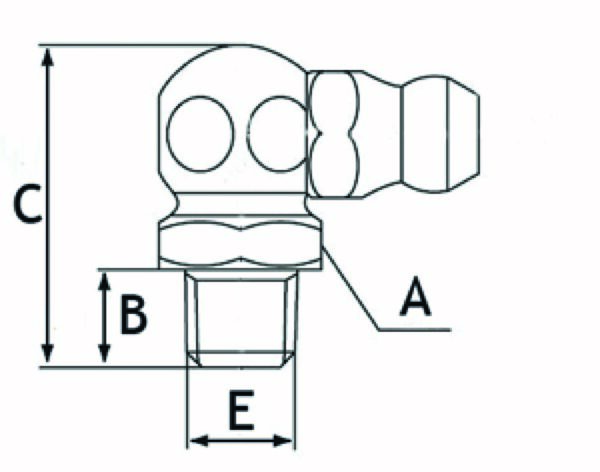 Graisseur bec 90° coudé – Image 2