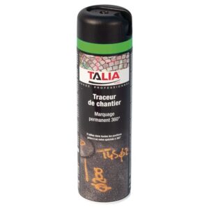 Traceur de chantier 500ML vert fluo
