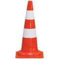 Cone plastique fluo