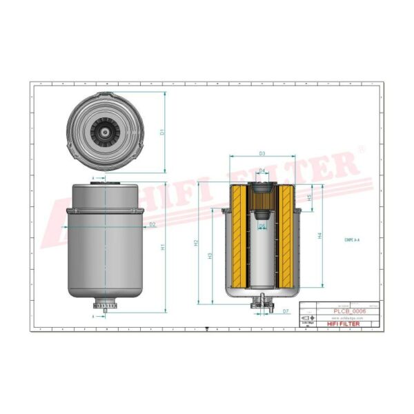 Filtre à carburant SN70273 – Image 2