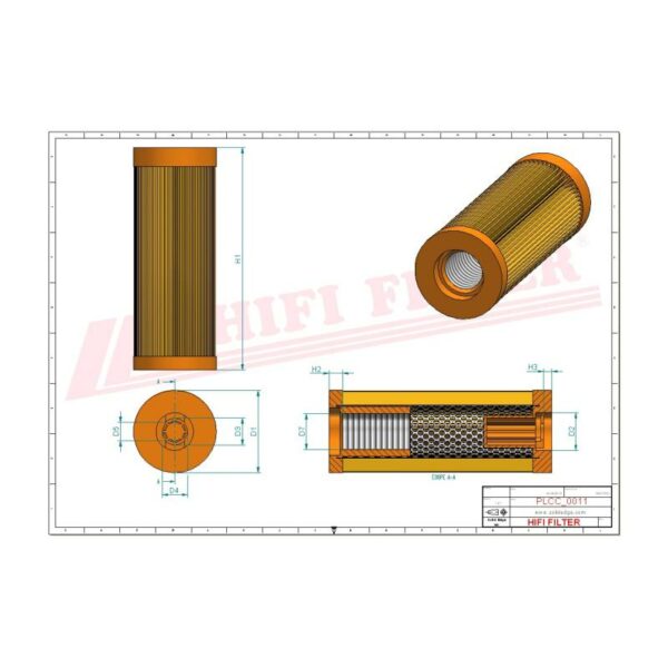 Filtre à carburant SN30017 – Image 2