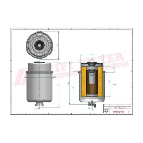 Filtre à carburant SN70274 – Image 2