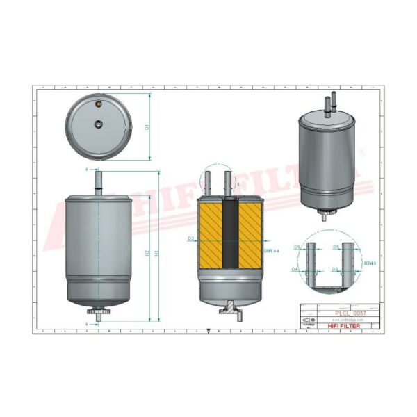 Filtre à carburant SN70299 – Image 2