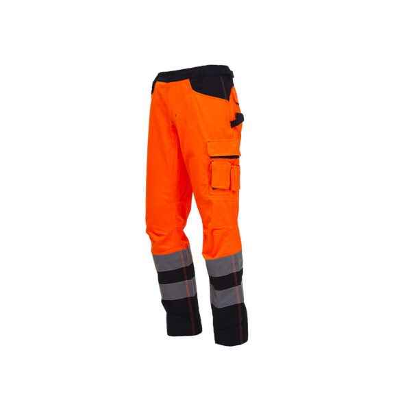 Pantalon de travail orange u power model light – Image 2